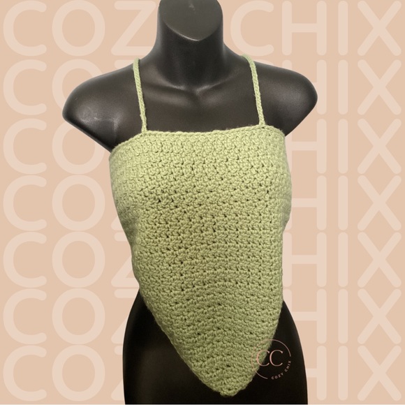 Knotty & Cozy: Handmade Crochet Top - Picture 3 of 3
